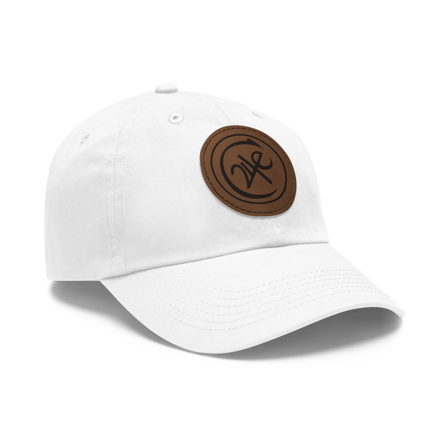24e LEATHER PATCH DAD HAT | Casual Cap, Unique Headwear