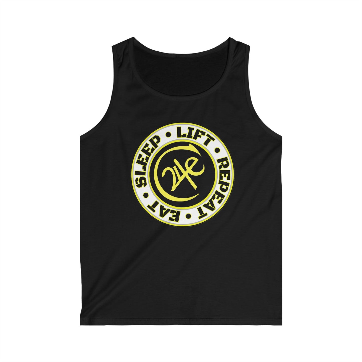 EAT SLEEP LIFT REPEAT Men's Muscle Tank