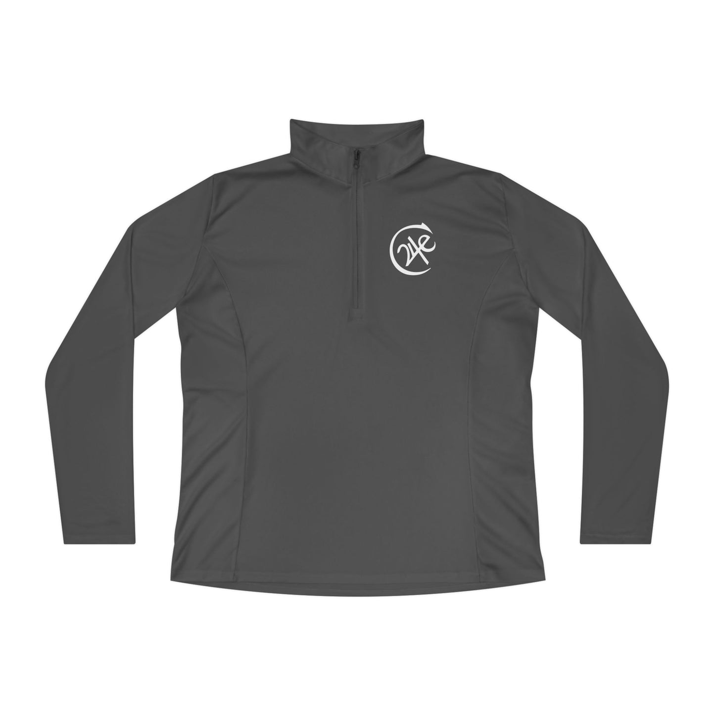24e LOGO Quarter-Zip Pullover for Women