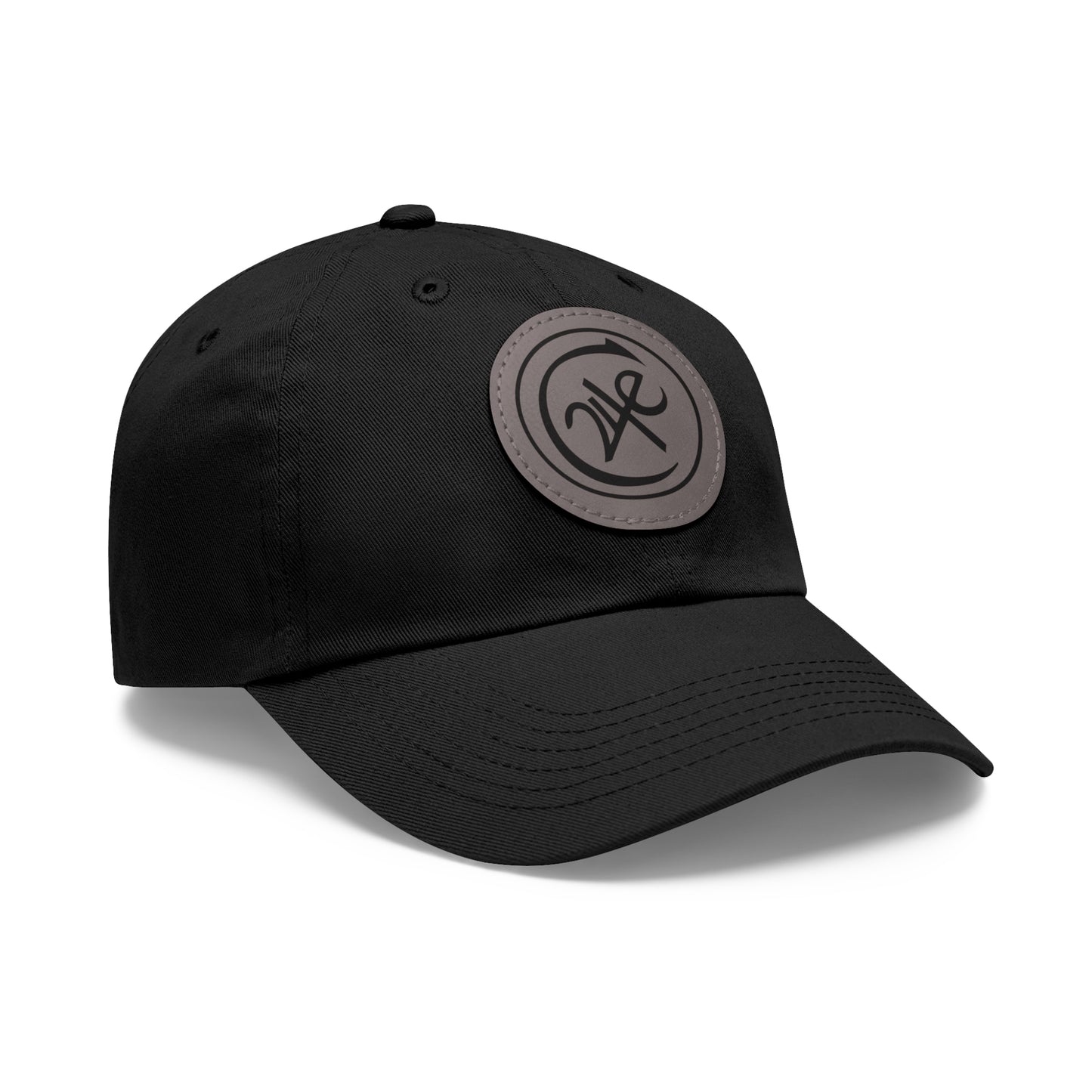 24e LEATHER PATCH DAD HAT | Casual Cap, Unique Headwear