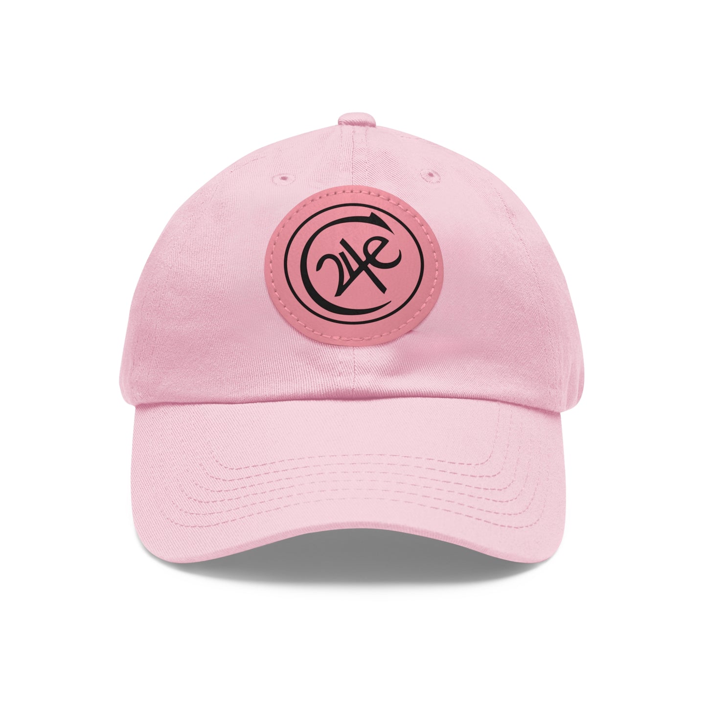 24e LEATHER PATCH DAD HAT | Casual Cap, Unique Headwear