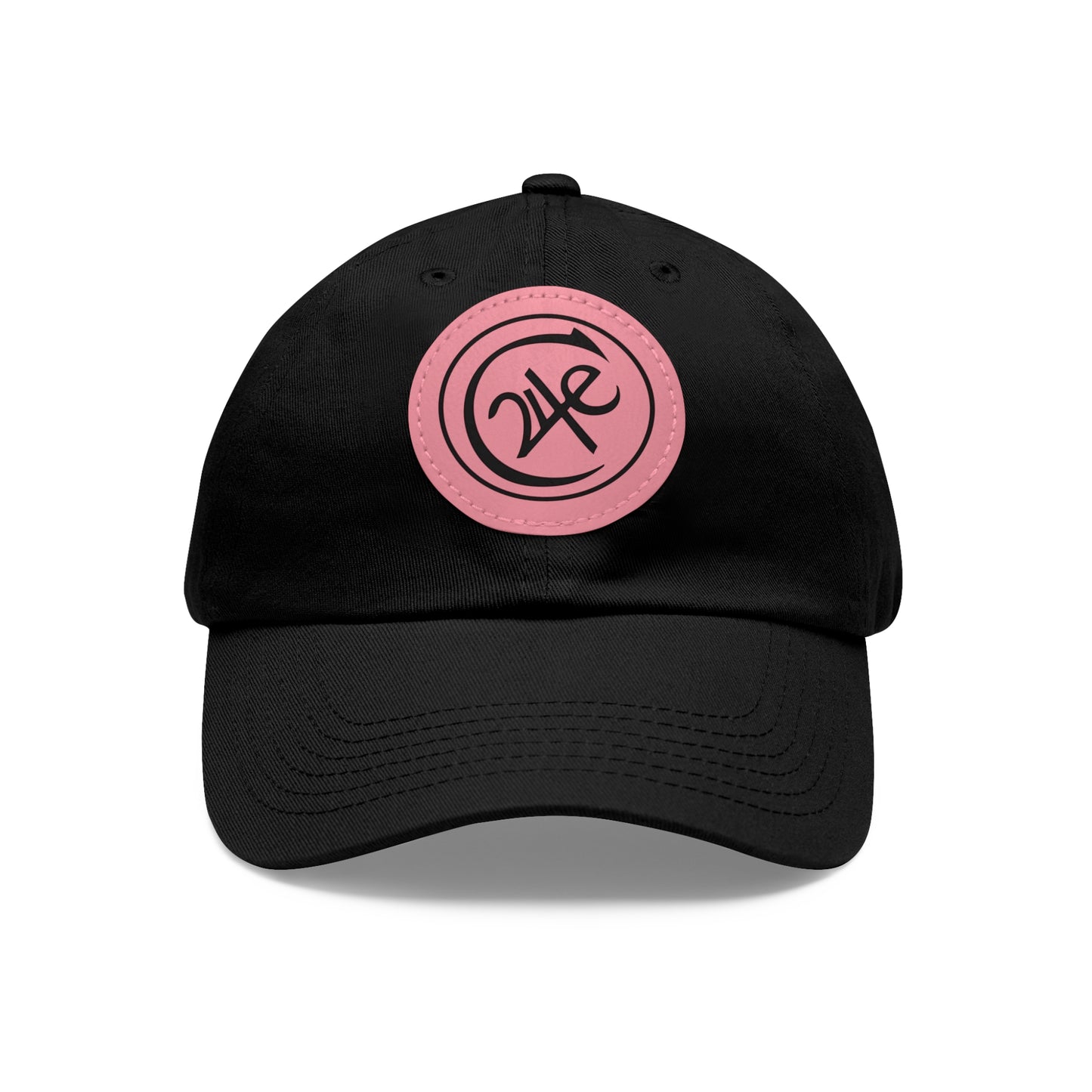24e LEATHER PATCH DAD HAT | Casual Cap, Unique Headwear