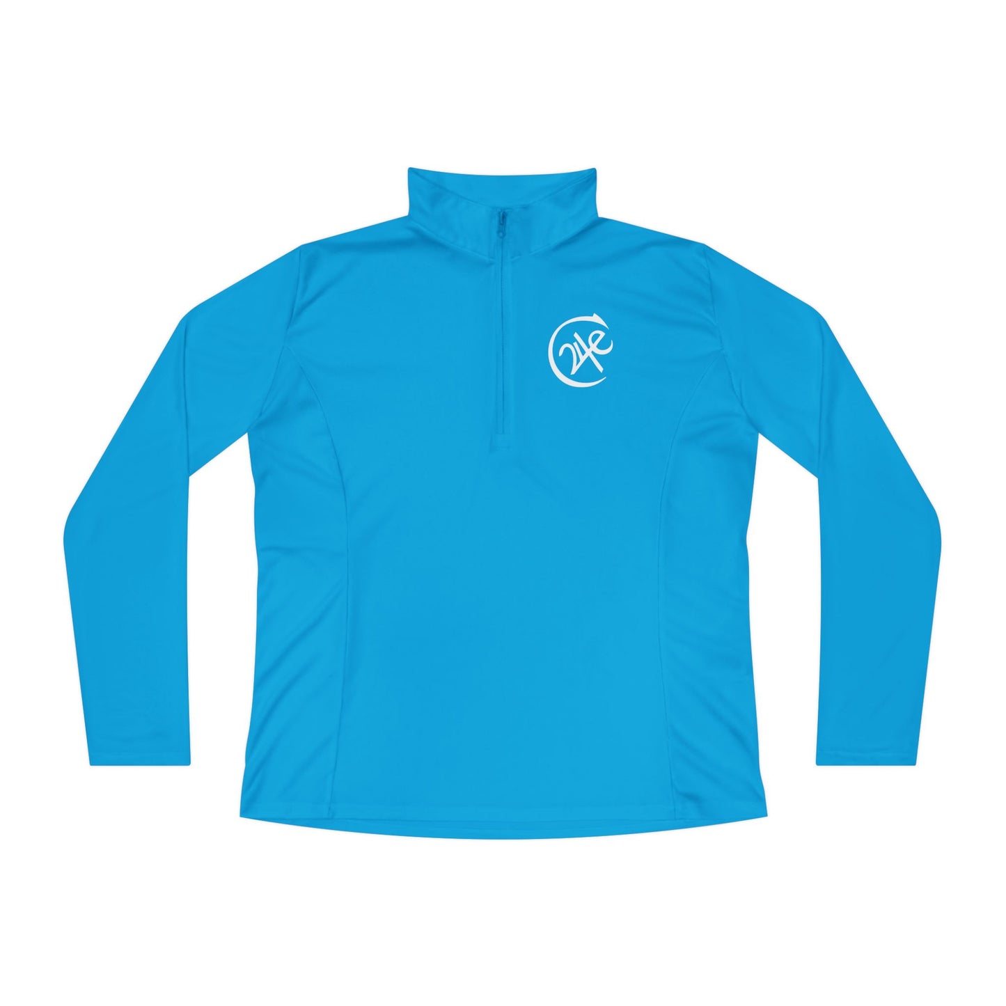 24e LOGO Quarter-Zip Pullover for Women