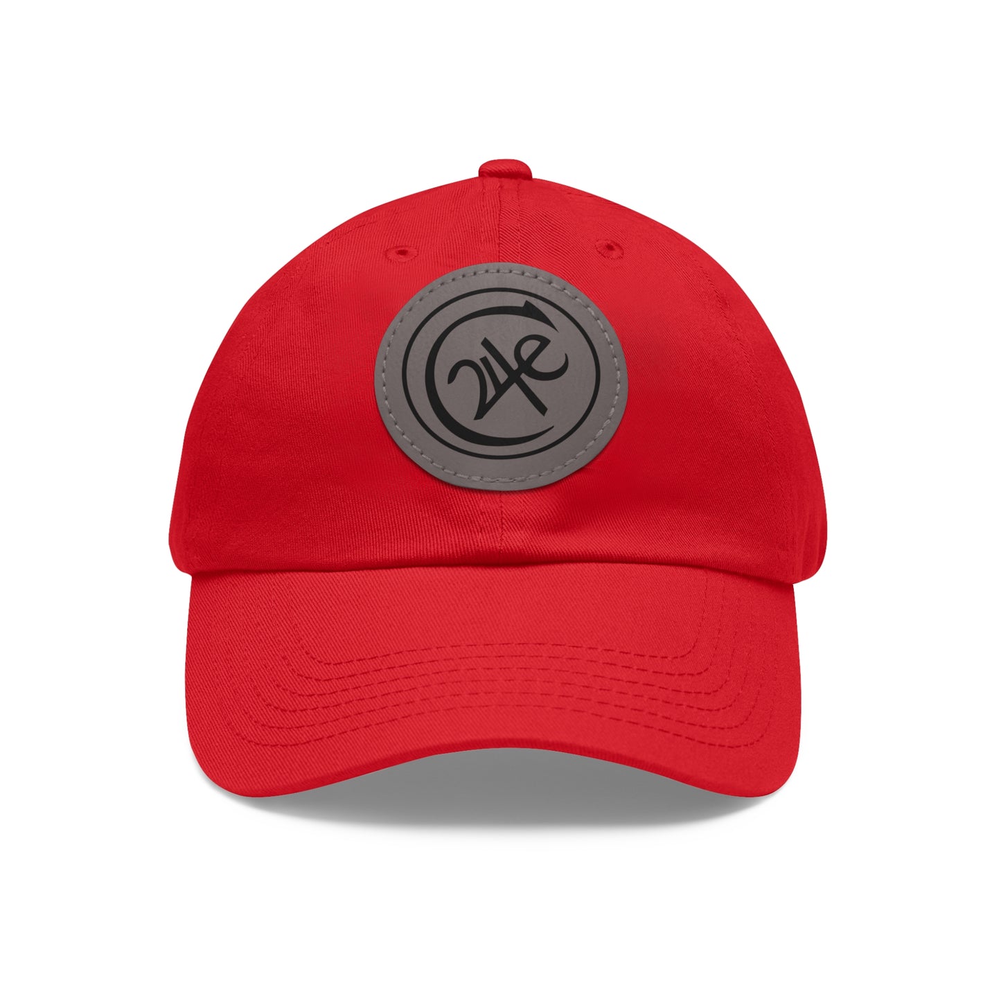 24e LEATHER PATCH DAD HAT | Casual Cap, Unique Headwear