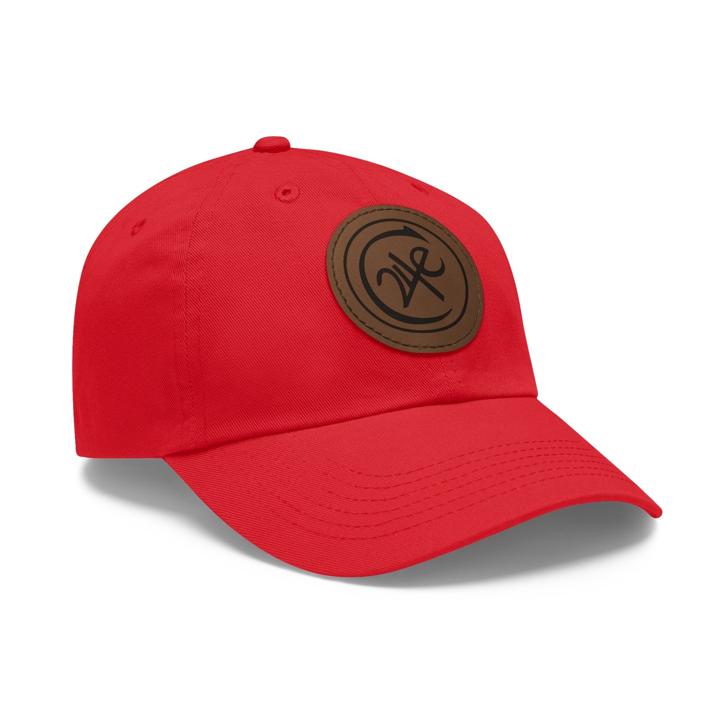 24e LEATHER PATCH DAD HAT | Casual Cap, Unique Headwear