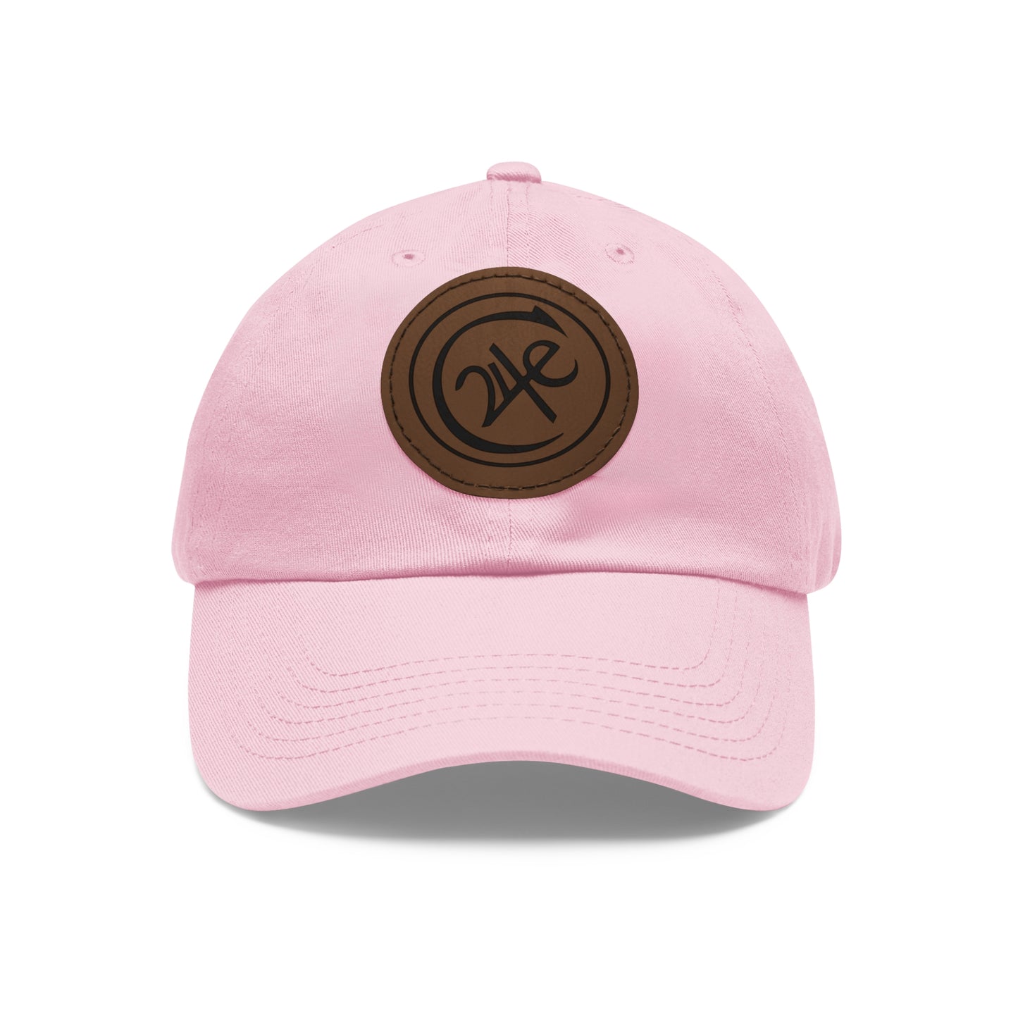 24e LEATHER PATCH DAD HAT | Casual Cap, Unique Headwear