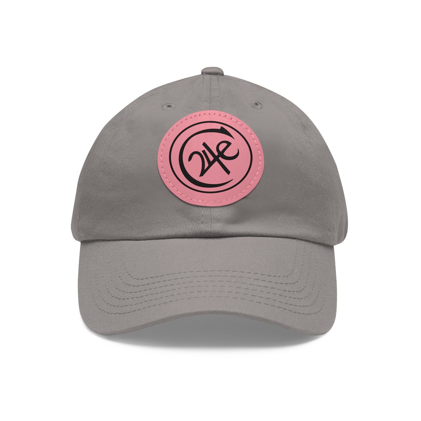 24e LEATHER PATCH DAD HAT | Casual Cap, Unique Headwear