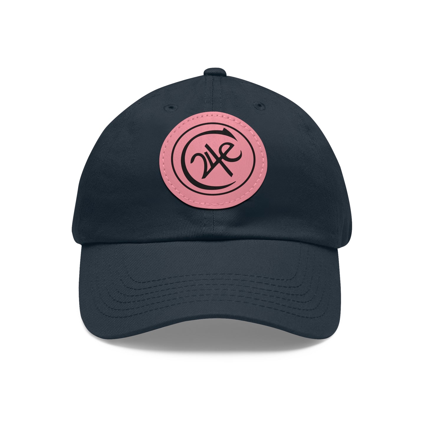 24e LEATHER PATCH DAD HAT | Casual Cap, Unique Headwear