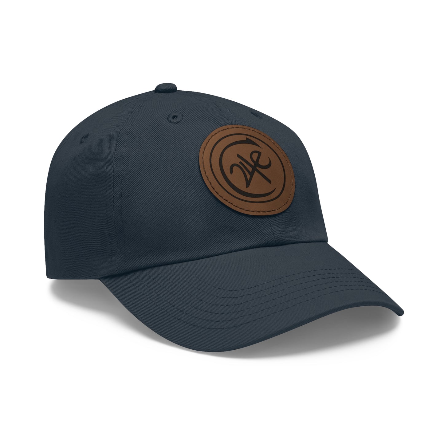 24e LEATHER PATCH DAD HAT | Casual Cap, Unique Headwear