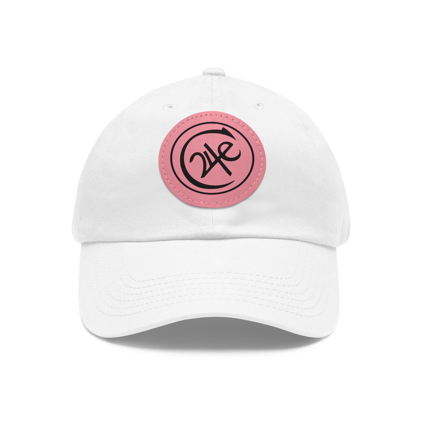 24e LEATHER PATCH DAD HAT | Casual Cap, Unique Headwear