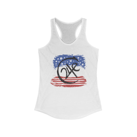 24e STARS & STRIPES Women's Racerback Tank